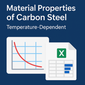 Temperature-Dependent Properties of Carbon Steel
