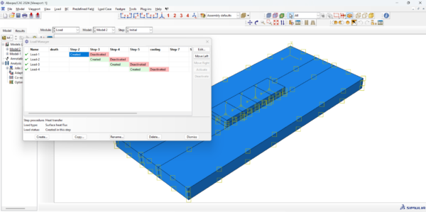 Single-Layer SLM Abaqus Simulation File