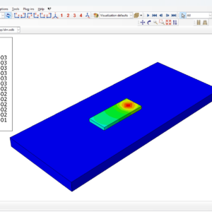 Single-Layer SLM Abaqus Simulation File