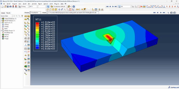 Abaqus Welding Simulation – Element Reactivation Technique File