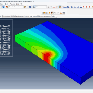 Abaqus Moving Heat Source Simulation File