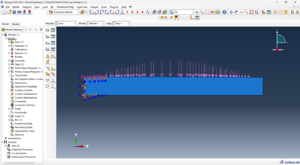 Abaqus DLOAD Subroutine for Beginners Simulation Files