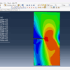 XFEM crack growth simulation files