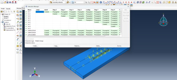 Multilayer SLM Abaqus Simulation File
