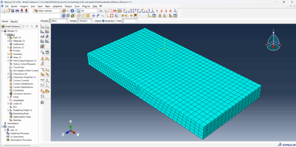 Abaqus Welding Simulation – Element Reactivation Technique File