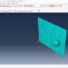 Abaqus Explicit High Velocity Bullet Impact Simulation Files