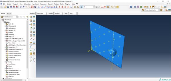 Abaqus Explicit High Velocity Bullet Impact Simulation Files