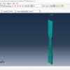 Abaqus Tensile Test Simulation Files Using Ductile Damage