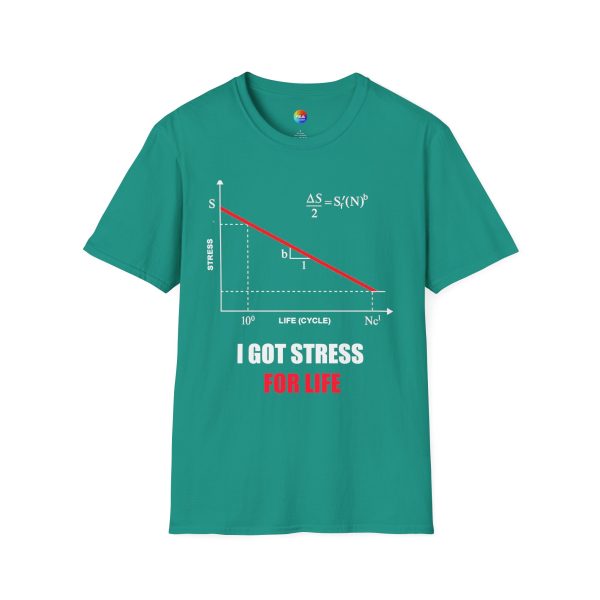 Funny Mechanical Engineering Shirt – Stress for Life T-Shirt, Unisex FEA Tee for Engineers, Students, and Nerd