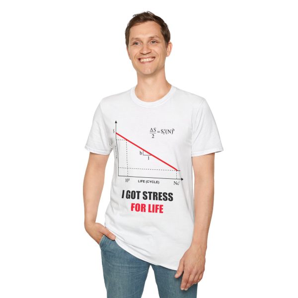 Funny Mechanical Engineering Shirt – Stress for Life T-Shirt, Unisex FEA Tee for Engineers, Students, and Nerd