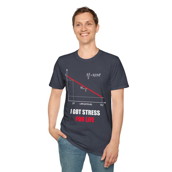Funny Mechanical Engineering Shirt – Stress for Life T-Shirt, Unisex FEA Tee for Engineers, Students, and Nerd