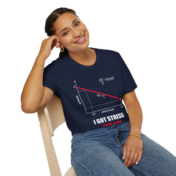 Funny Mechanical Engineering Shirt – Stress for Life T-Shirt, Unisex FEA Tee for Engineers, Students, and Nerd