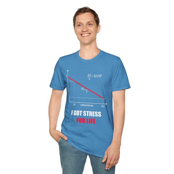 Funny Mechanical Engineering Shirt – Stress for Life T-Shirt, Unisex FEA Tee for Engineers, Students, and Nerd
