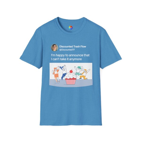 17165862663594860291_2048.jpeg Funny LinkedIn Shirt – “I’m Happy to Announce I Can’t Take It Anymore” | Corporate Burnout Meme Tee