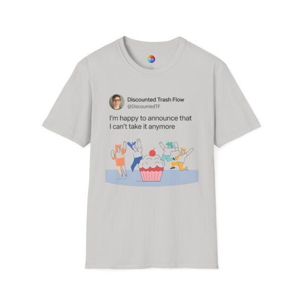 2267358052968283153_2048.jpeg Funny LinkedIn Shirt – “I’m Happy to Announce I Can’t Take It Anymore” | Corporate Burnout Meme Tee