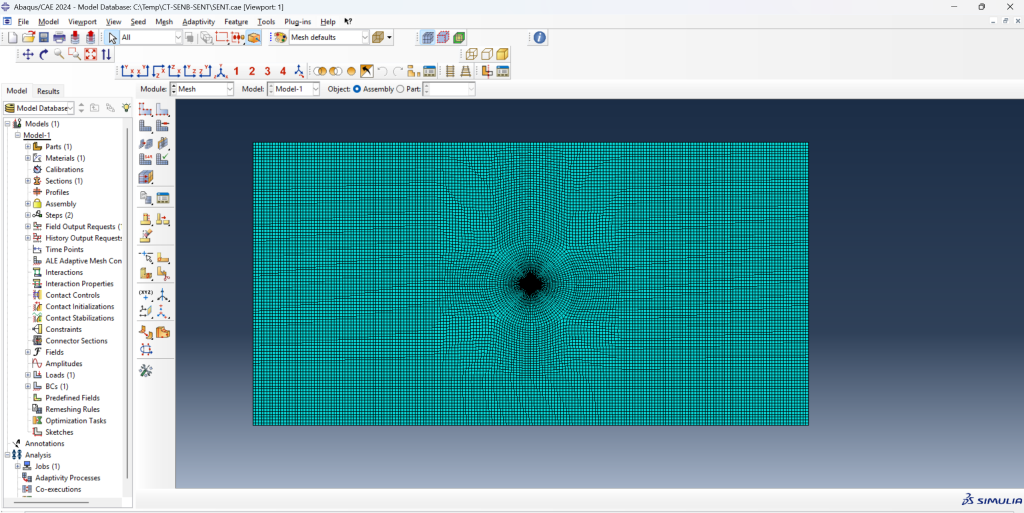 Stress Intensity Factor Abaqus