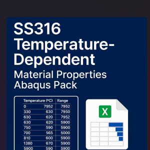 SS316 Material Properties Abaqus