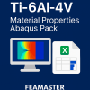 Ti-6Al-4V material properties for Abaqus
