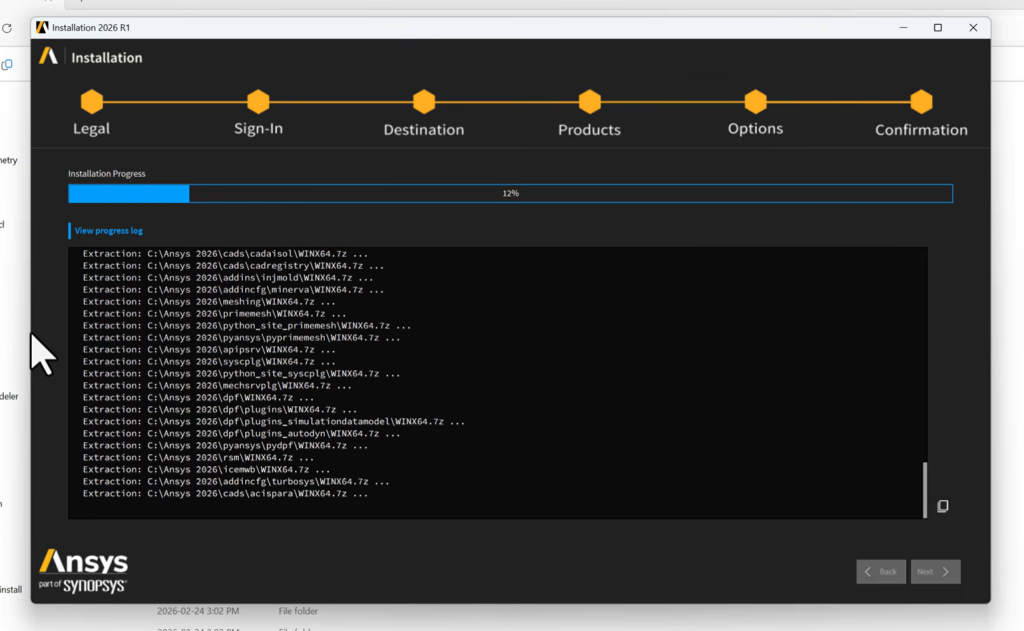 ANSYS Student 2026 Installation